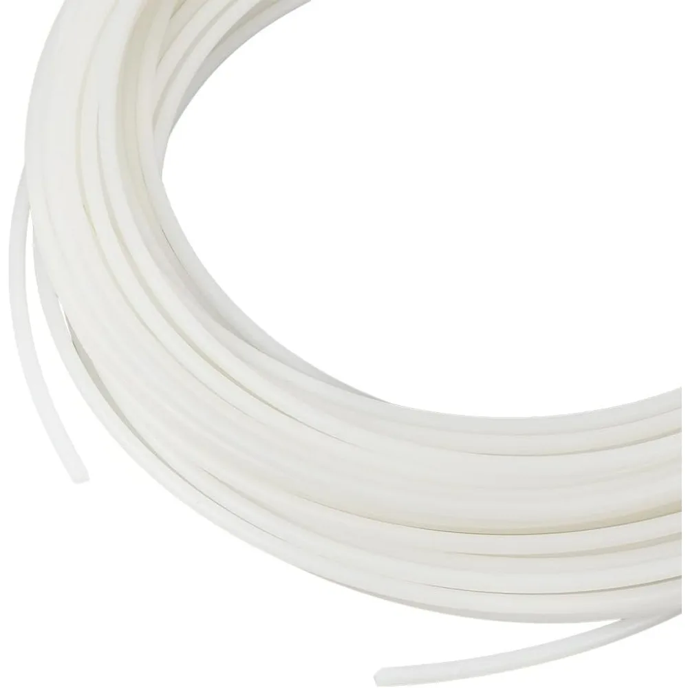 

27,3 ярда (25 м) белой пластиковой ленты из полиэтилена, 4 мм, для вязания крючком, вязания спицами, плетения или отделки одежды