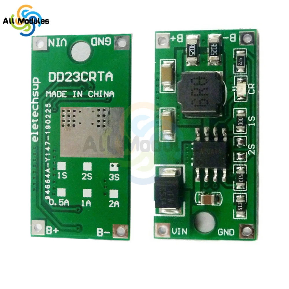 DC 5-23V 1S 2S 3S Multi-Cell Version 18650 Lithium Battery Chargering Board for Li ion Cell Solar Portable Device Charger Module