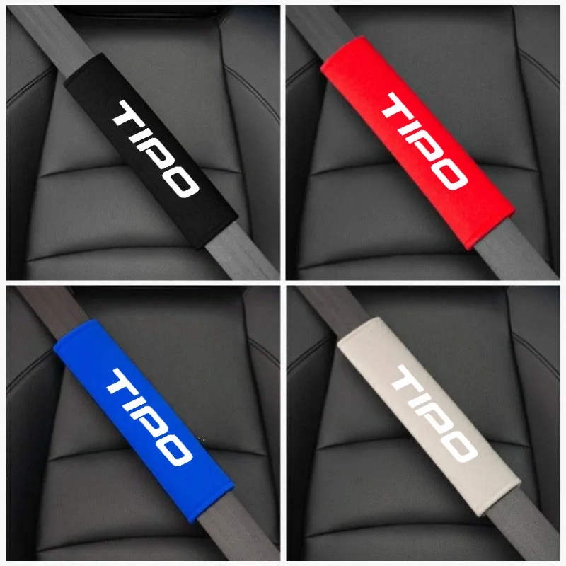 

Cotton Car Seat Belt Safety Belt Shoulder Protector Cover For FIAT TIPO CAR accessories