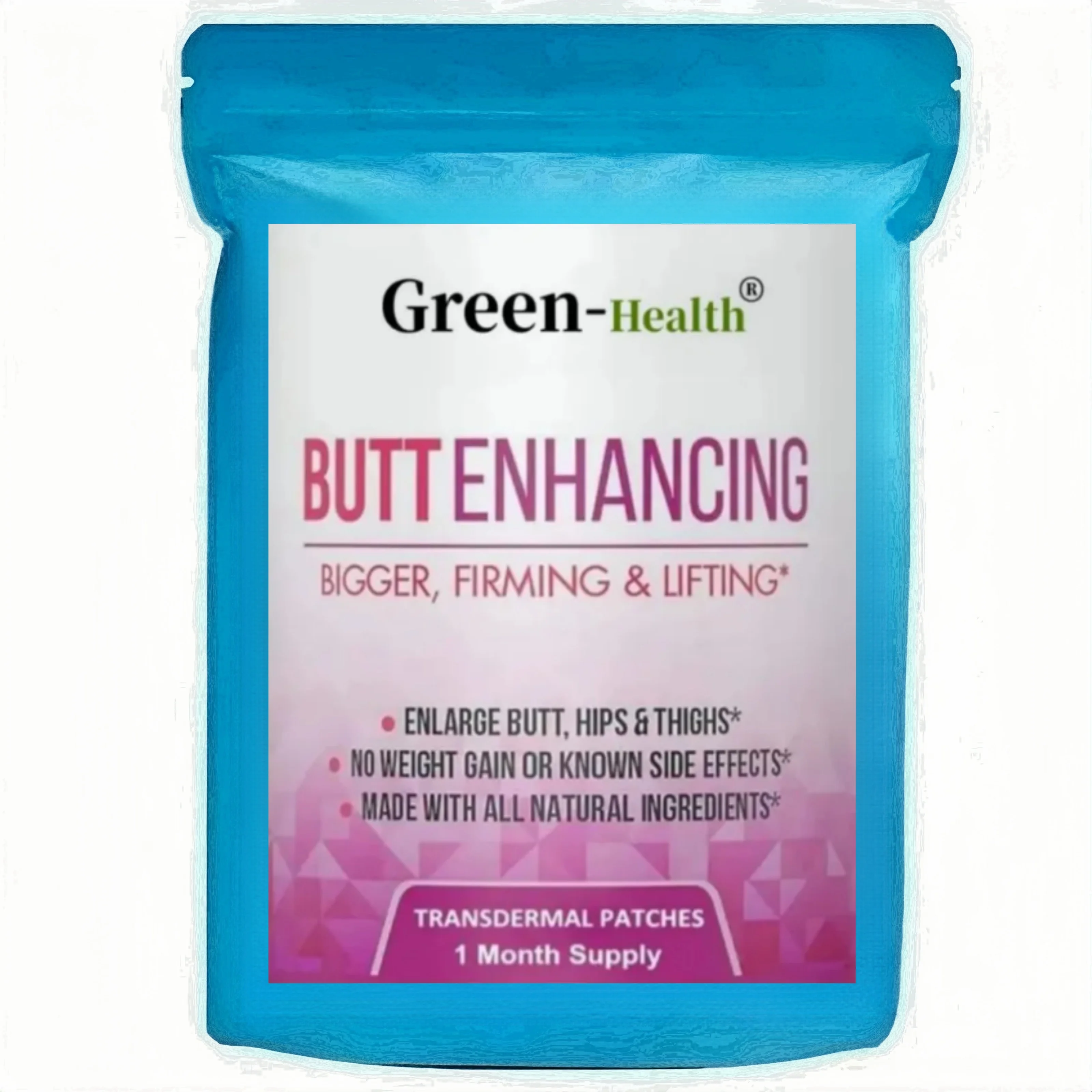 Curve Butt Enhancement Transdermal Patches Butt Enhancer Glute Growth-30 Patches 1 Month Supply