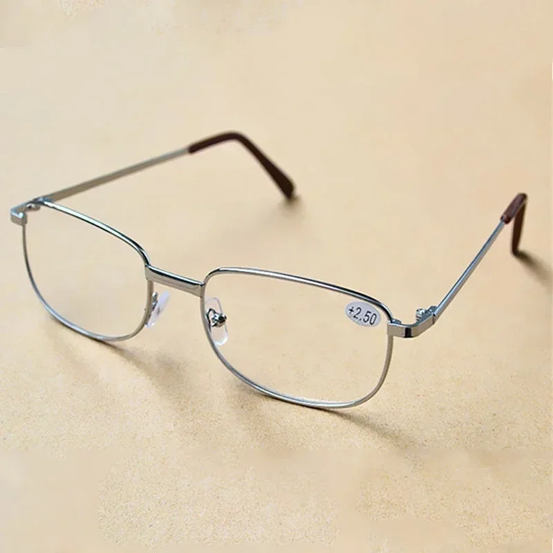 Trendy Reading Glasses Men Ultralight Clear Lens Magnifier EyeGlasses Portable Gift for Parents Anti fatigue Presbyopic Eyewear