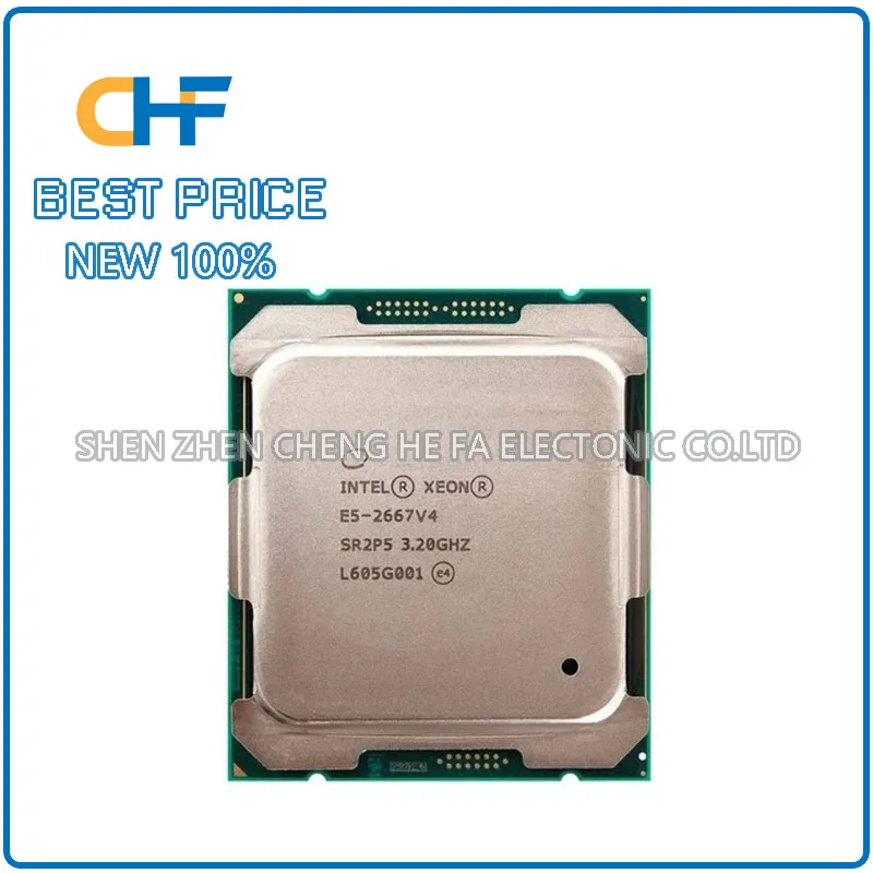E5 2667V4 8 Core 16 Thread 3.2GHz 135W 25MB LGA2011-3 interface CPU processor E5-2667V4