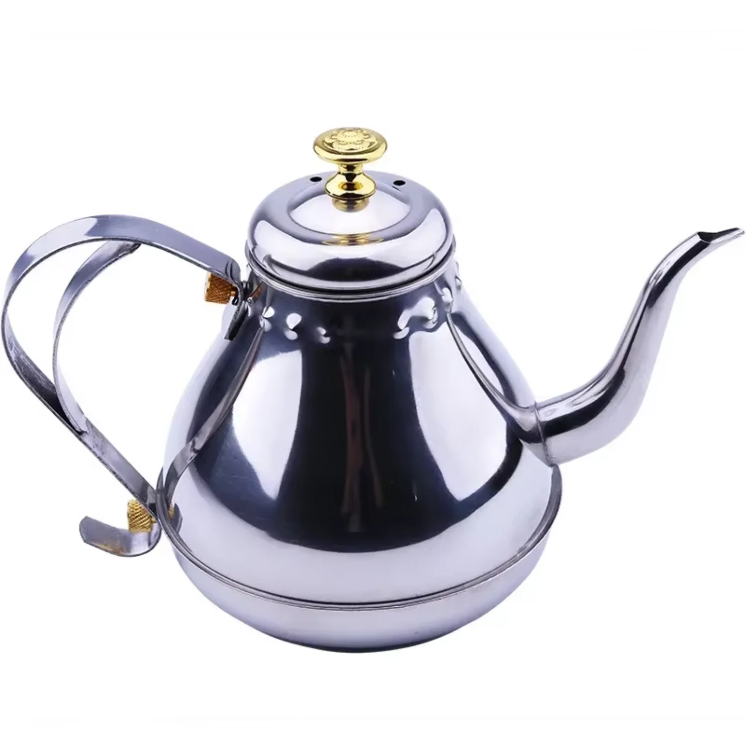 Teapot with Tea Filter, 304 Stainless Steel, Coffee Tea Pot, Water Kettle, Induction Cooker, Stove  Kitchen Tool