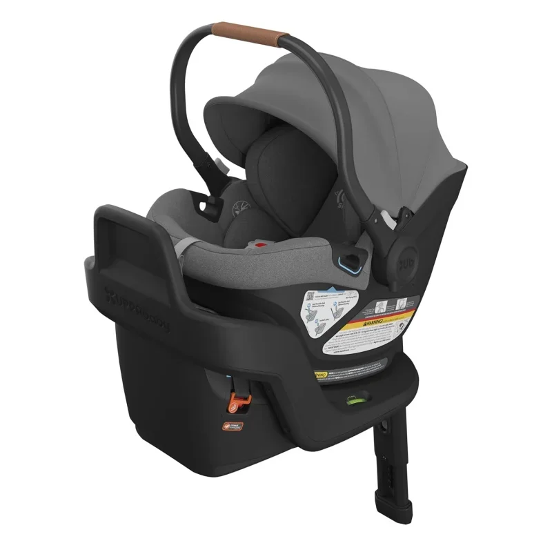 UPPAbaby Aria Lightweight Infant Car Seat/Just Under 6 lbs for Easy Portability/Base with Load Leg   Infant Insert Included/Dire