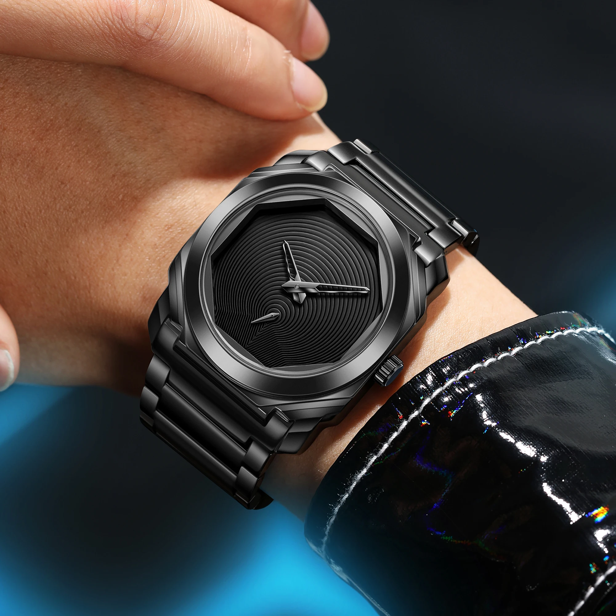 Jam Tangan Quartz BINBOND Untu - Smartwatch Luxury Watches For Men ulasan dan harga