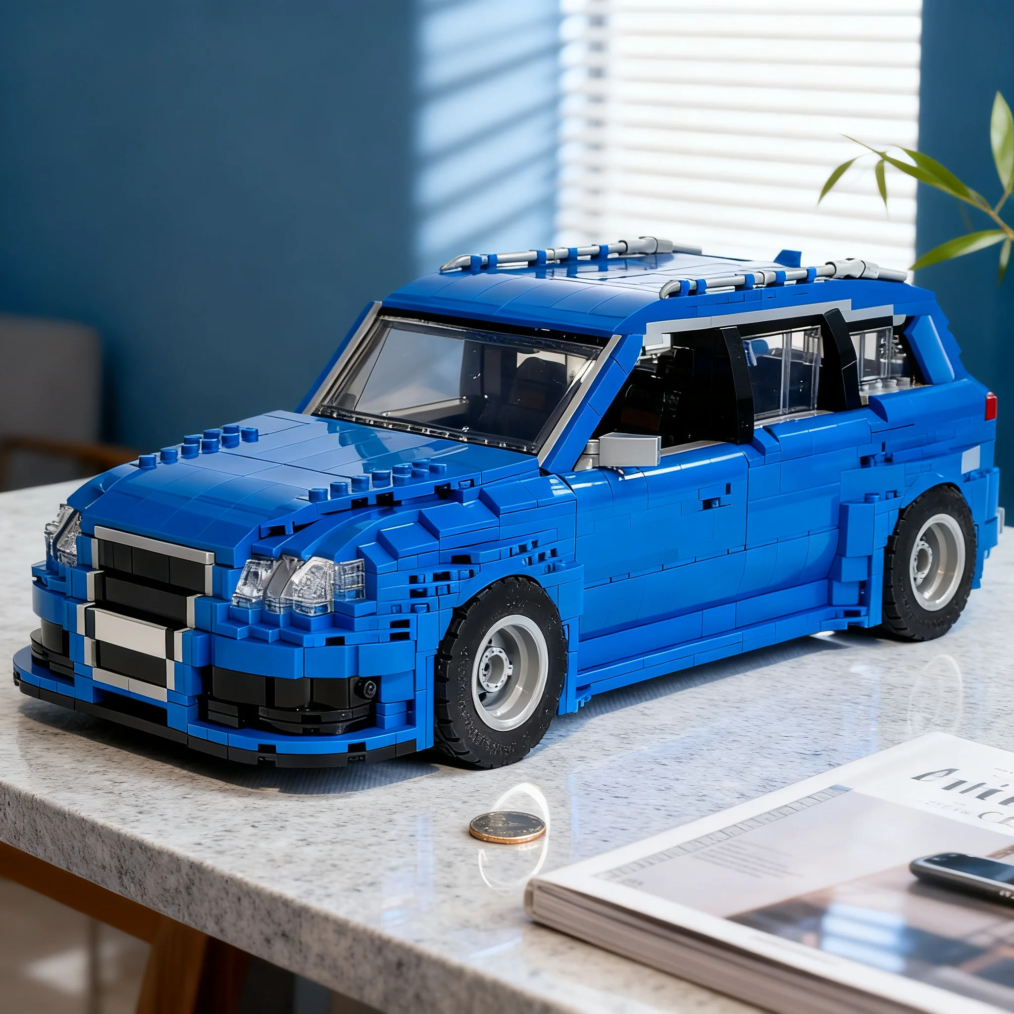 1836pcs MOC Cars Audi RS 6 Avant Generation C6 Model Building Blocks Toys Architecture Christmas Gift Idea Assemble DIY Kids