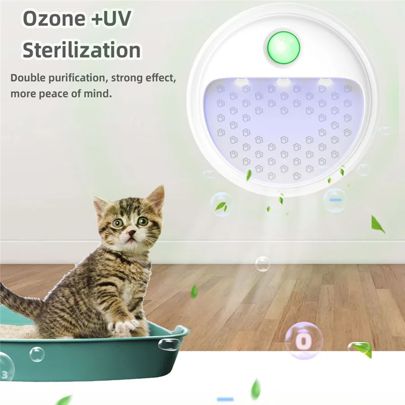 A85I-Cat Deodorizer สําหรับกล่องครอกสมาร์ทเครื่องฟอกกลิ่นแมว Room Deodorizer สําหรับกล่องครอกแมว