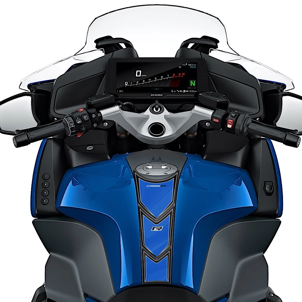 For BMW R1250RT R 1250 RT 2019-2024 Motorcycle 3D Gel Tank pad Protector Stickers Paint Protection Decal Kit