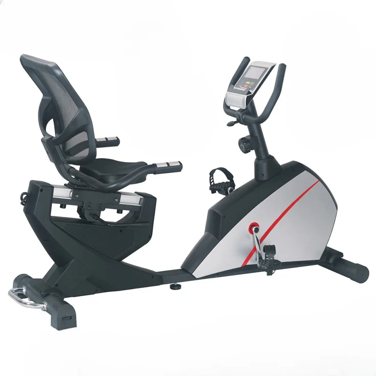 For GS-8729R Popular Design Gym Exercise Equipment Recumbent Bike for Home Use