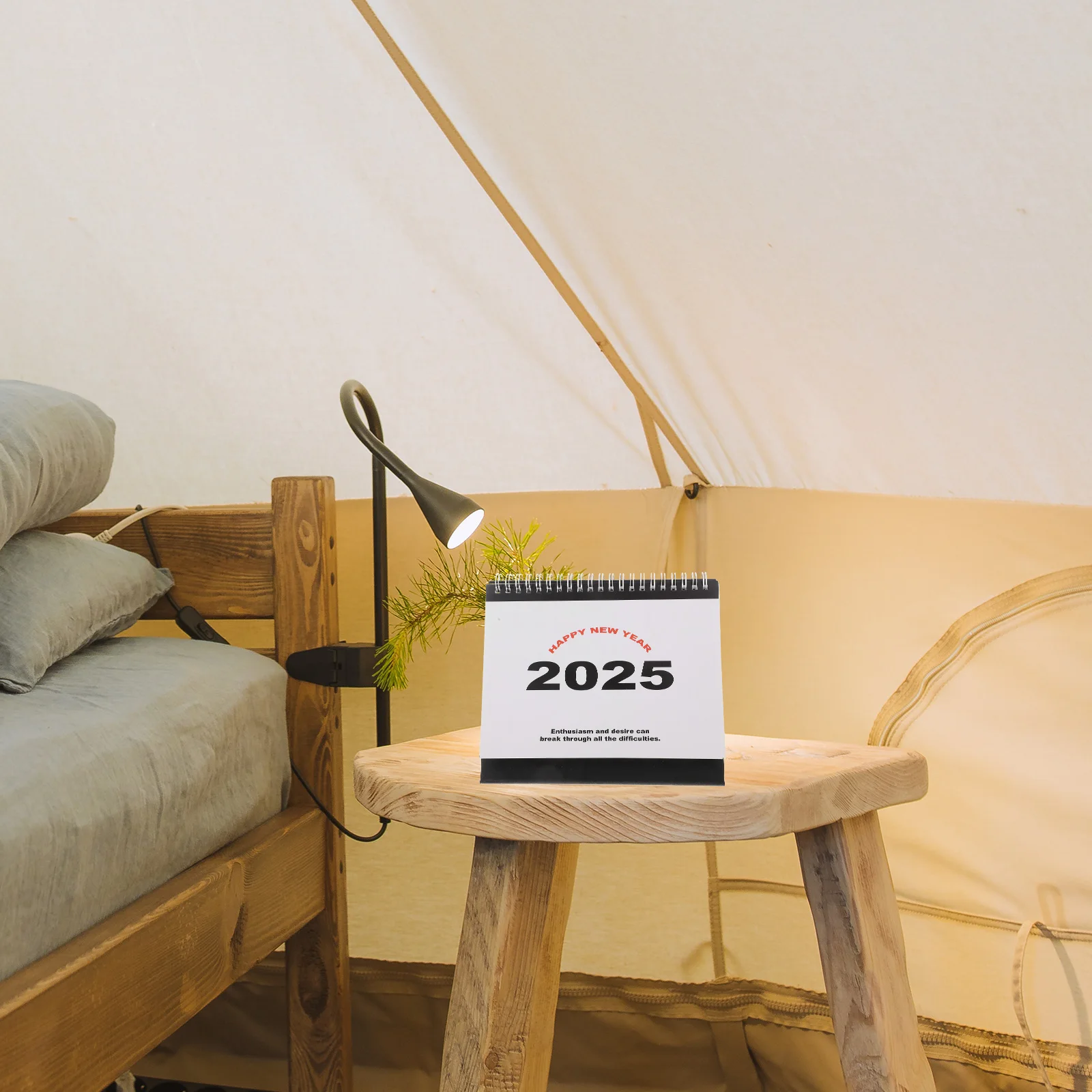 

Desk Calendar Minimalist Foldable Standing 2025 Monthly Planner Portable Small Cute Desktop Decor Home Office Classroom