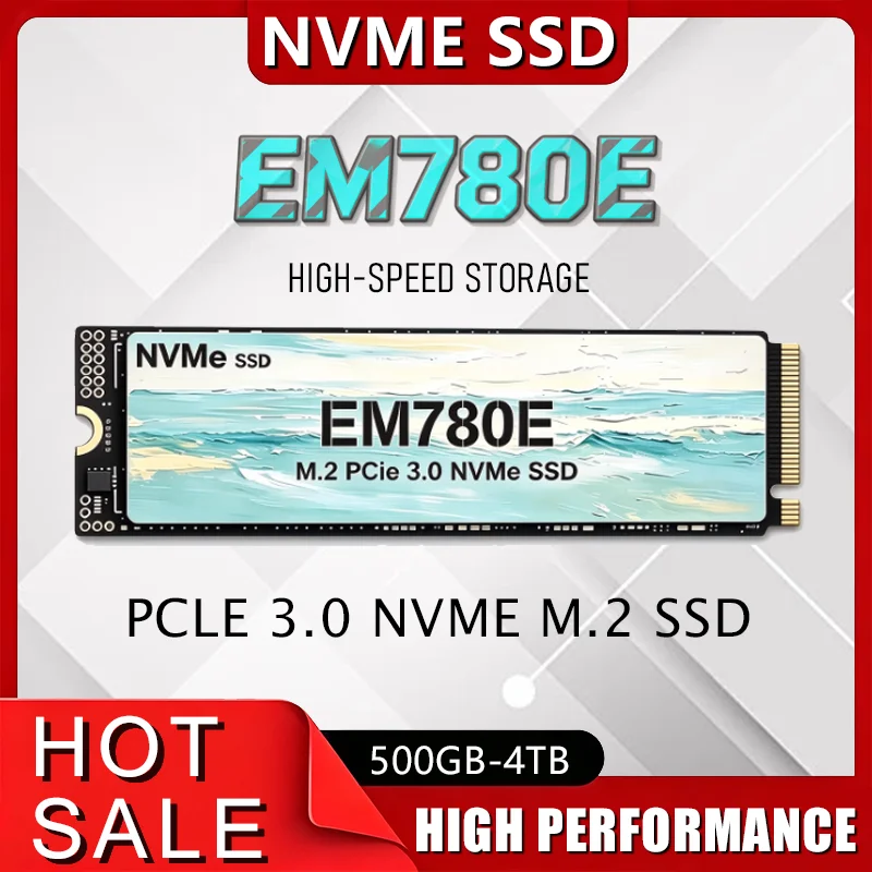 2026 NEW EM780E M.2 NVMe SSD 500GB-2TB High Speed PCIe 3.0 Internal Solid State Drive for PC Desktop Laptop Hard Disk New SSD