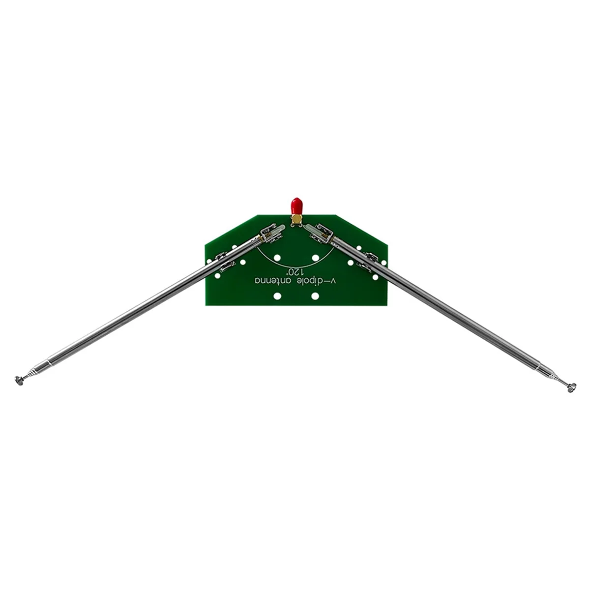 78M-1 GHz FM Frequency Receiver 137MHz Positive V Horn Antenna Rod V-Dipole Oscillator DIY Kits with Cable QXNF