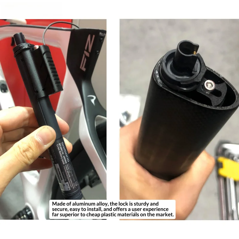 Soporte de batería para tija de sillín DOGOMA Pinarello F10 F12 F5, para cambio de marchas electrónico Di2, para piezas y componentes de bicicleta