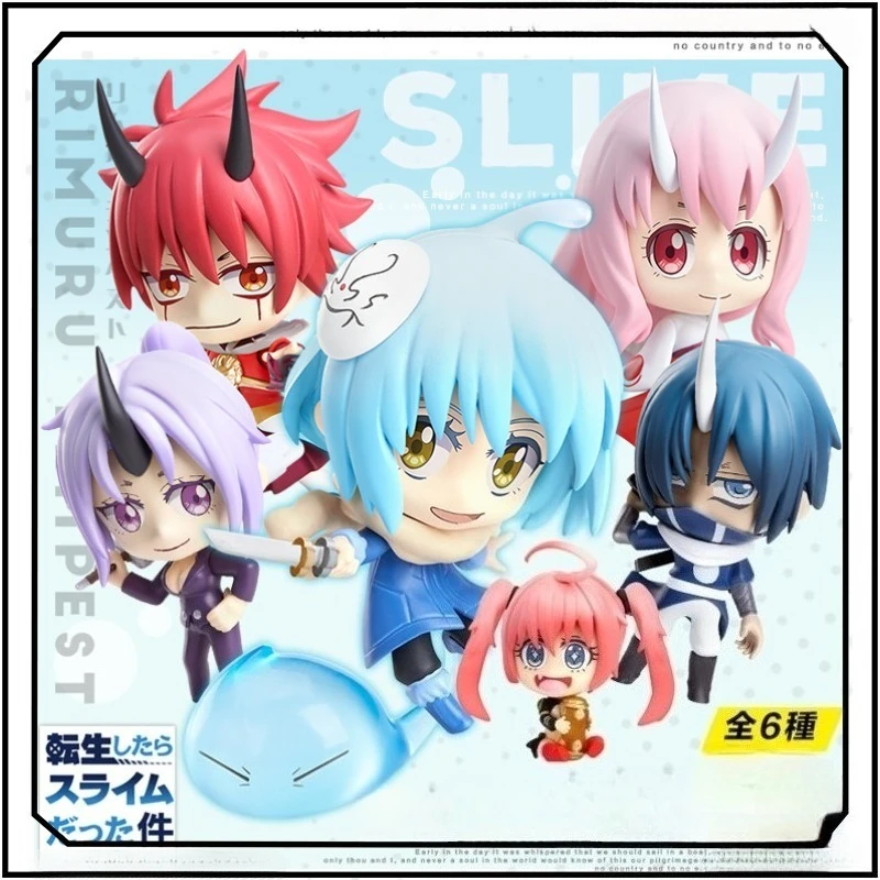 

That Time I Got Reincarnated As A Slime Action Figure Rimuru Tempest Diablo Anime Figures Q Version Creativity Ornament Gift