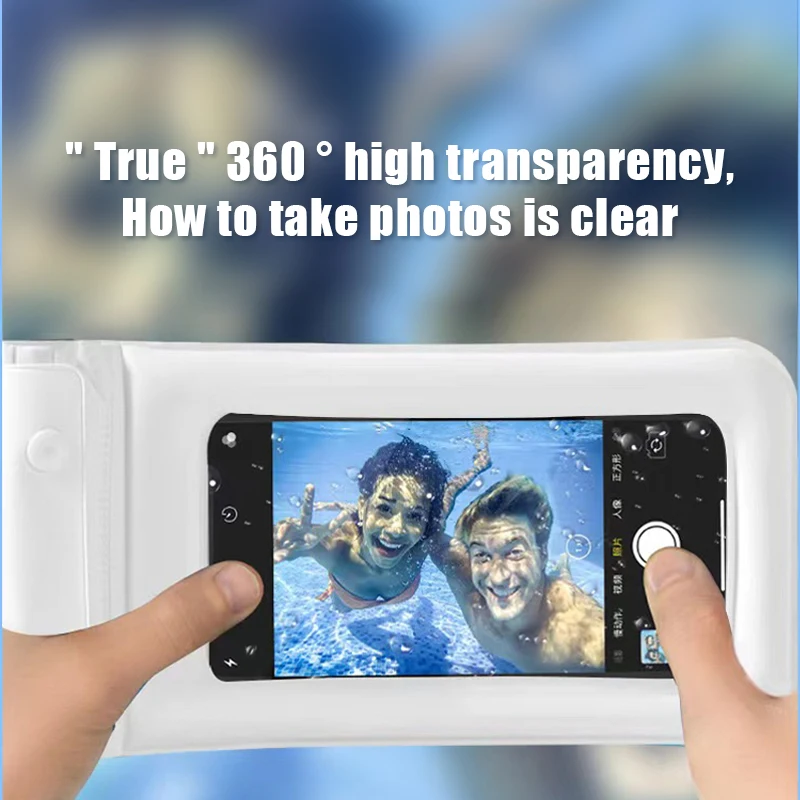 أكياس سباحة عائمة حافظة مقاومة للماء حقيبة مضادة للماء لهاتف أيفون 15 14 13 12 11 Pro Max xiومي 14 13 S24 Ultra جراب هاتف