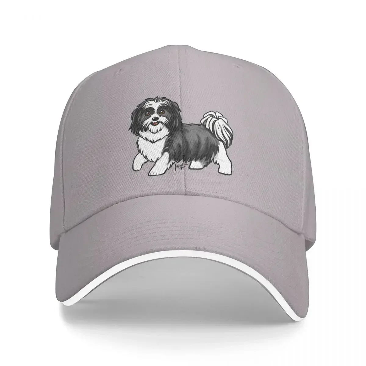 Shih Tzu - Double Colored Black and White Cap Baseball Cap cap wild ball hat hats for women Men's