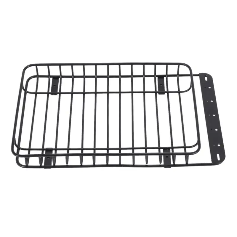 【STOCK】Metal 232x145mm Luggage Carrier Roof Rack for SCX10 II III TRX4 1/10 RC Crawler Car Upgrade Parts