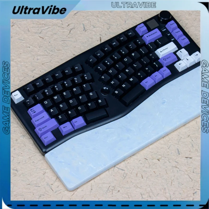 

LEOBOG 75 Alice mechanical keyboard holder quartz stone keyboard palm holder customized Gasket kit customized palm wrist holder