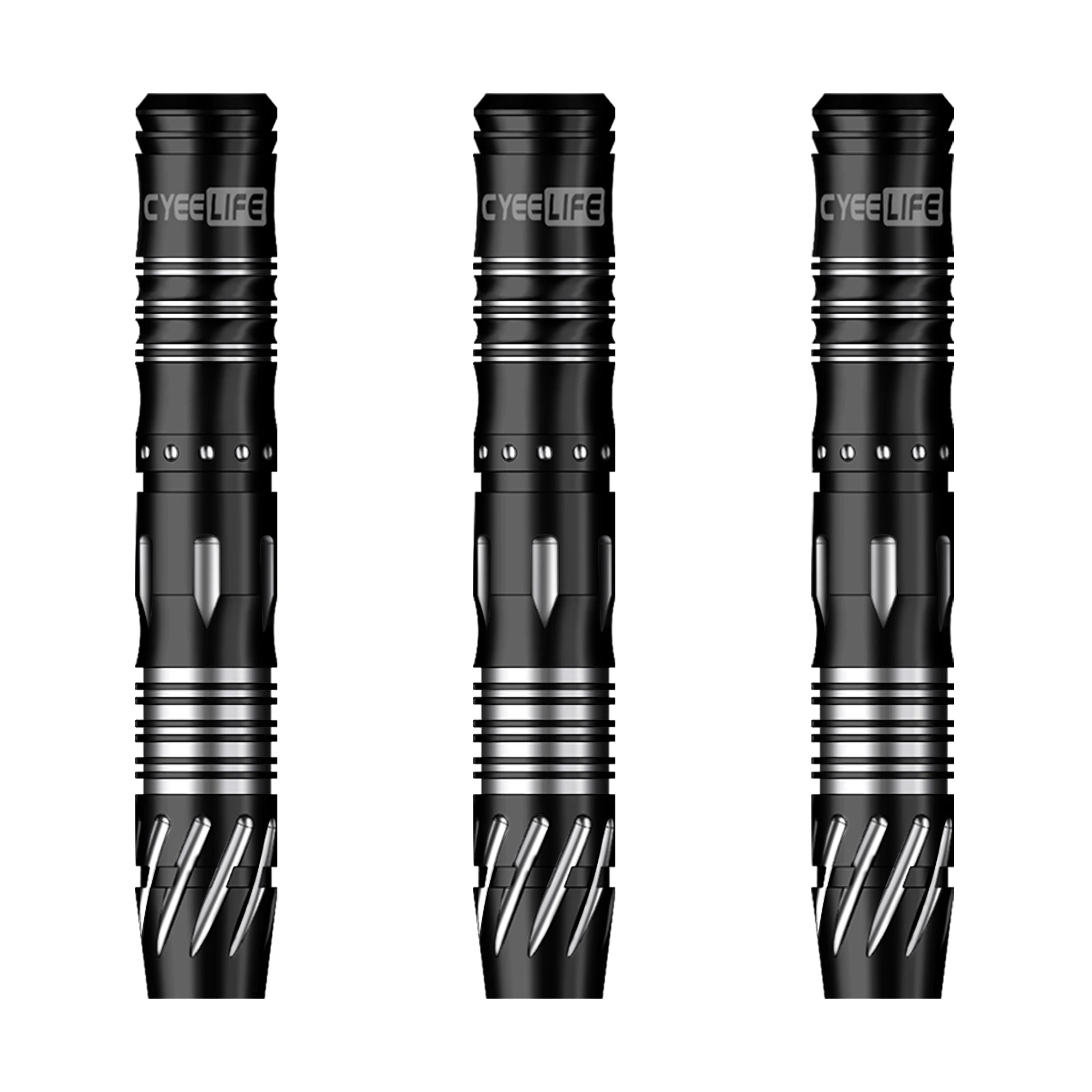 CyeeLife 16 g 18 g 20 g 90 % Tungsten Soft Tip Darts Set Professionelle Spielunterhaltung 3 Dartfässer 2ba