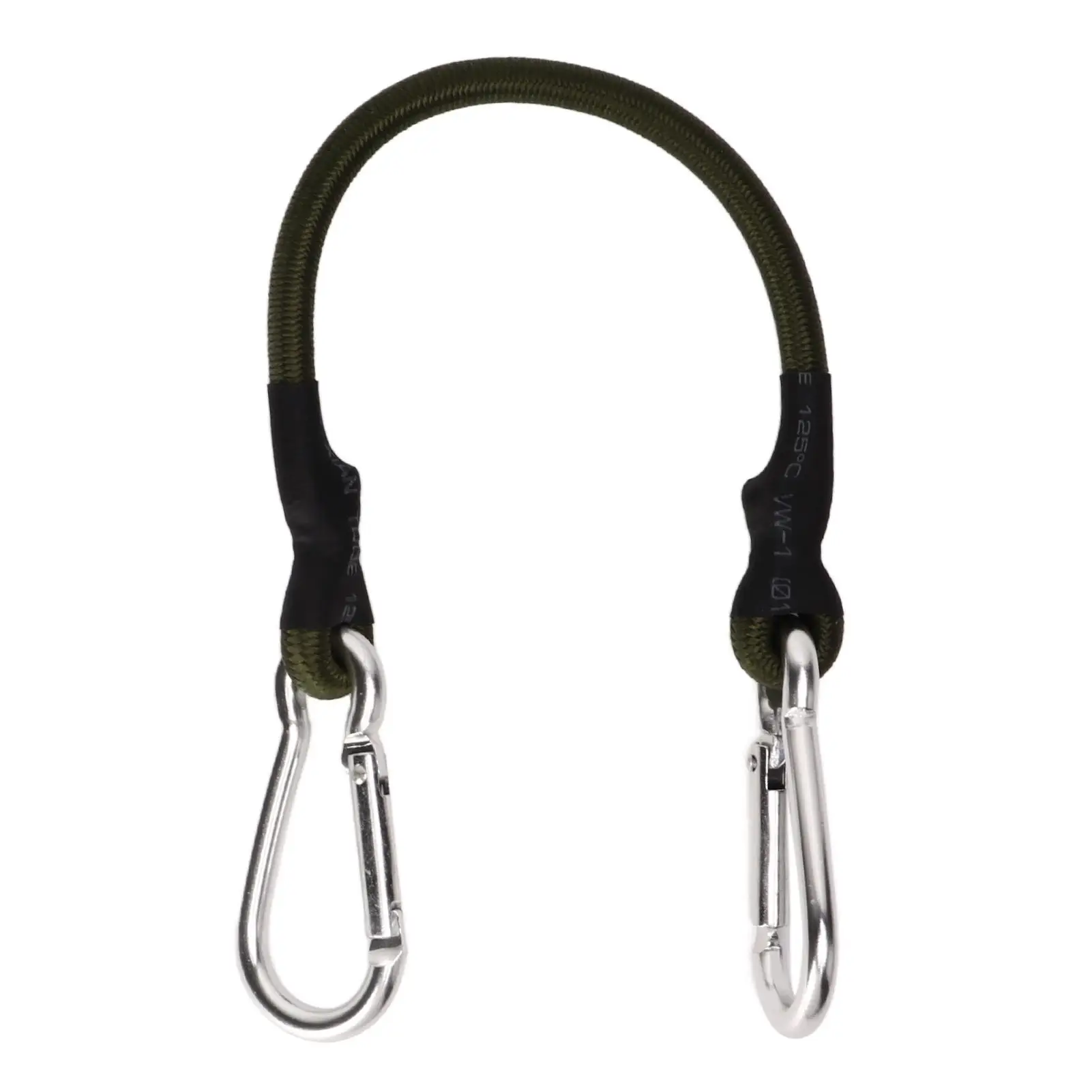 

Heavy Duty Elastic Bungee Cords with Carabiners - Ideal for roof Racks, Tents, Camping, and Bike Transportation