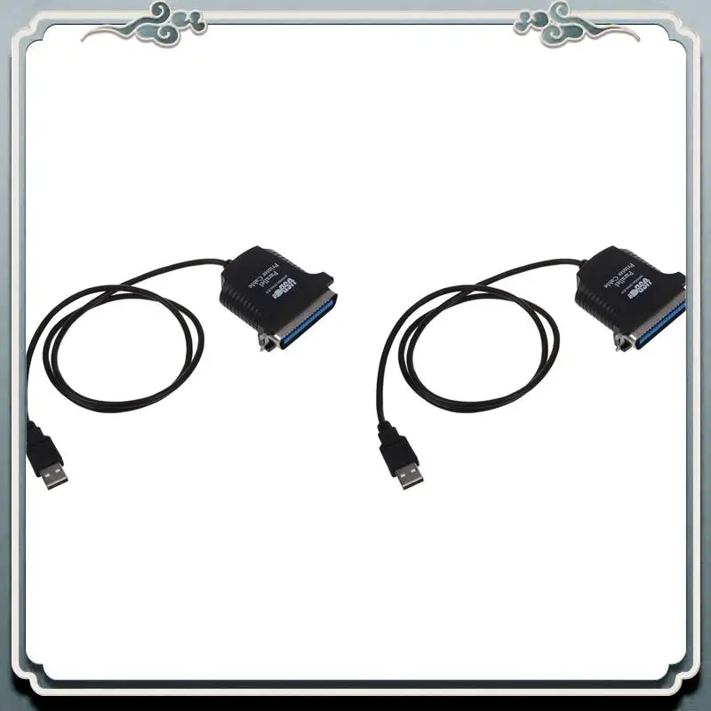 ABIJ-2X USB To Parallel 36 Pin Centronics Printer Adapter Cable
