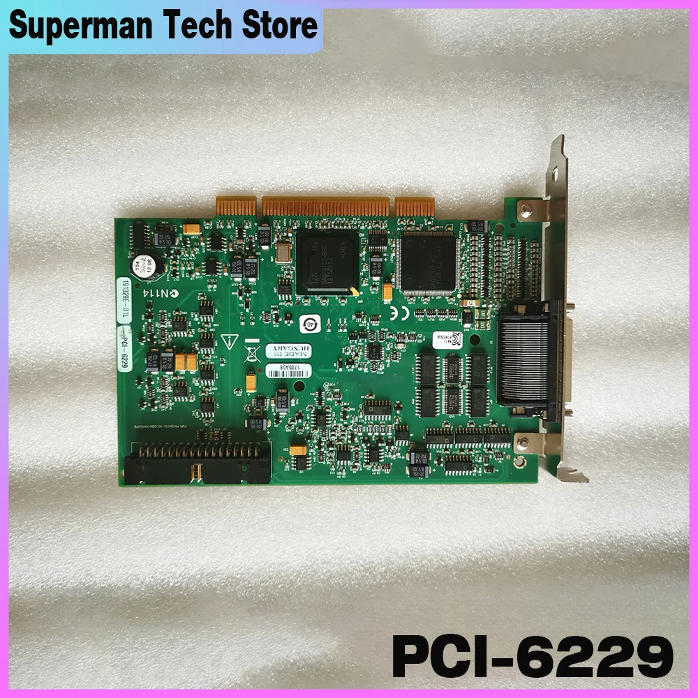 

Оригинальная карта сбора аналогового ввода PCI-6229 для NI 32 779068 -01