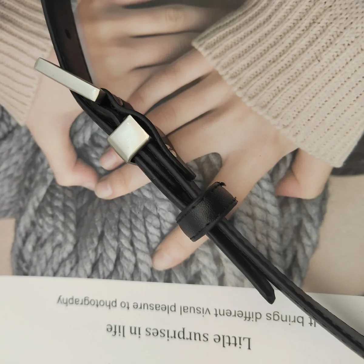 Ремень Новый женский ремень Женский декоративный ремень Модный простой с джинсами Простой