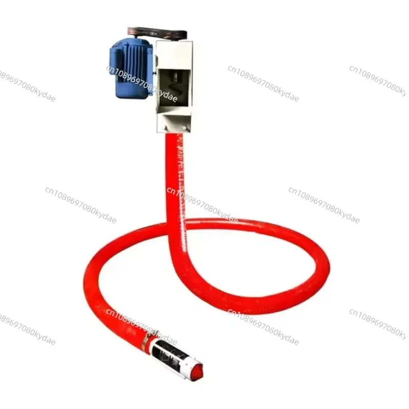 Flexible Hose Spiral Pipe Auger New Grain Suction Machine with Motor for Cement Sand Powder Conveyor