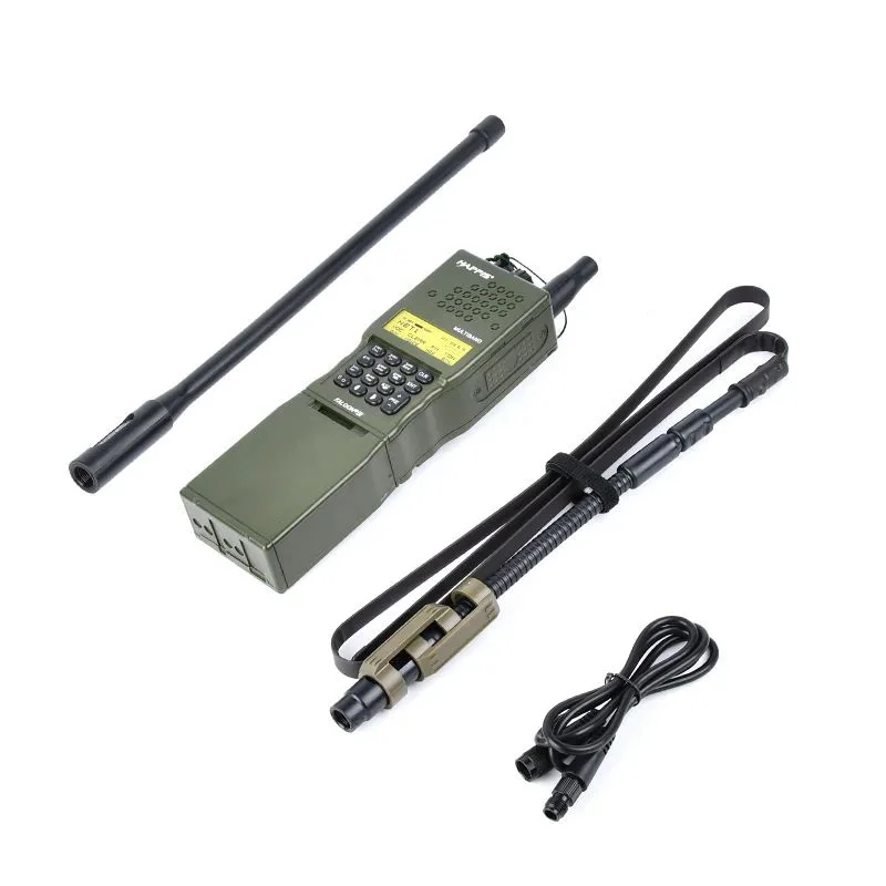 Étui factice pour radio militaire tactique PRC 152 avec antenne, talkie-walkie, interphone, équipement radio militaire pour softair et cosplay