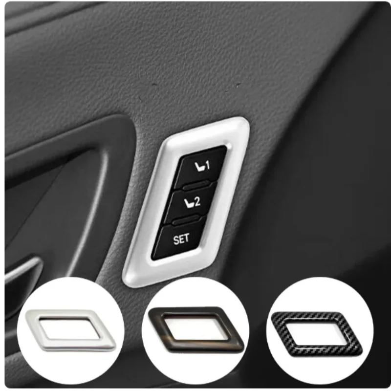 

For Toyota Sienna 2021 2022 2023 Car Interior Accessories Seat Memory Button Cover Trim Frame Decoration ABS Plastic Stickers