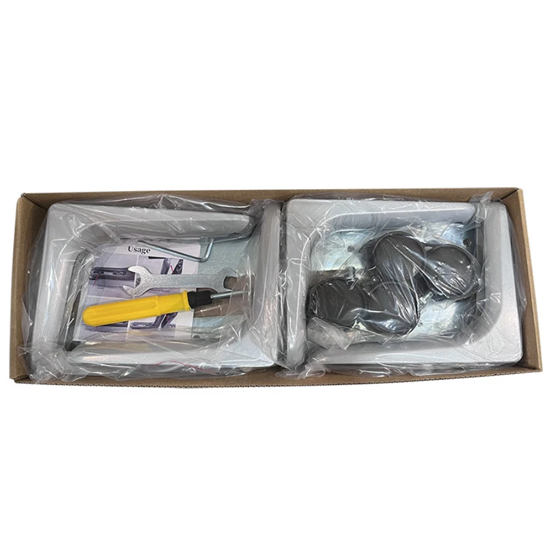 Picture 7: 1/2pcs 42cm screen partition board support frame, vertical fixed base frame, mobile pulley bracket, foot