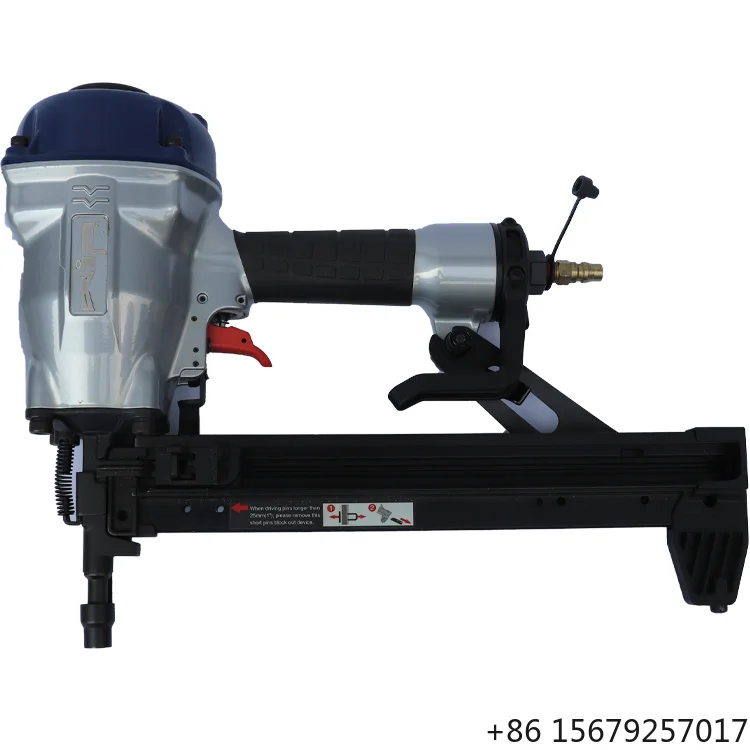 Powerful T3038 Industrial & DIY Grade Automatic Pneumatic Concrete Nail Gun Gas Concrete Framing Nailer for Metal Working