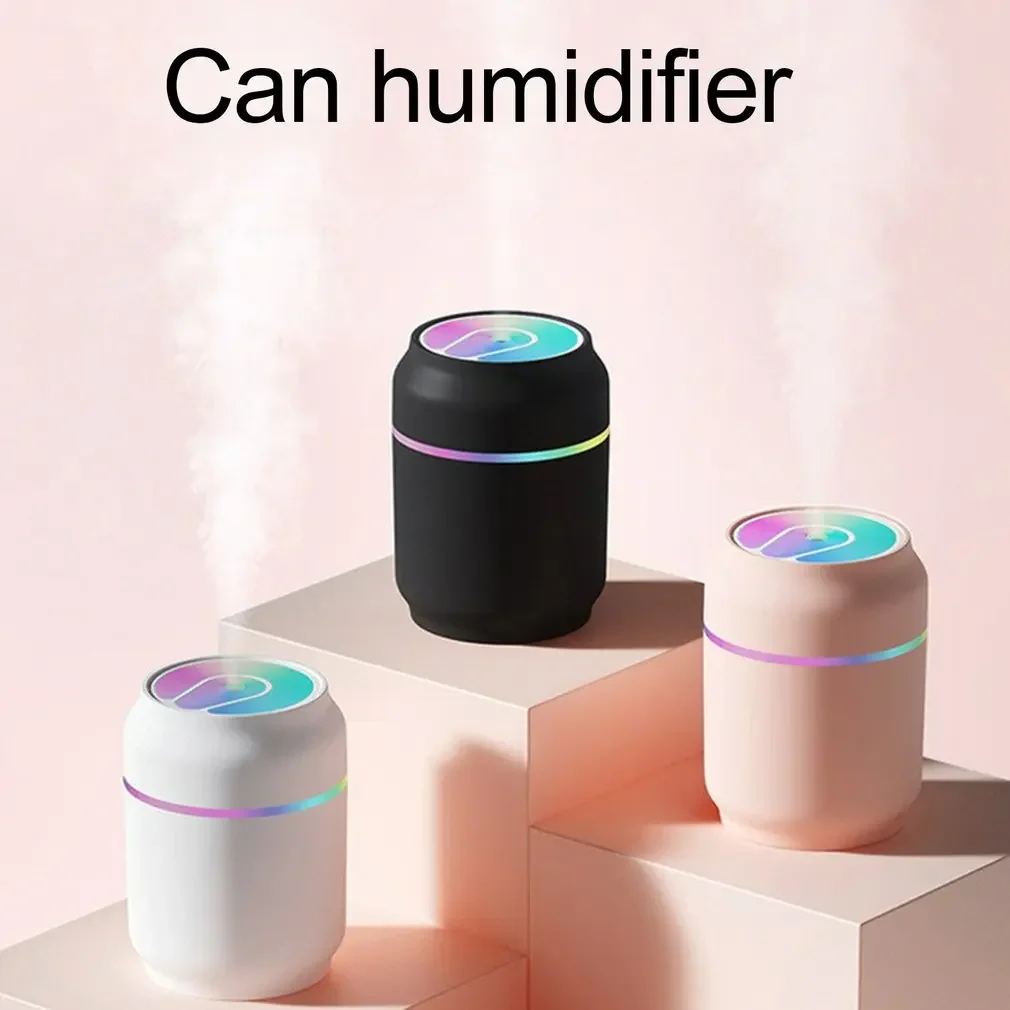 Portable USB Ultrasonic Aroma Diffuser Air Humidifier with Romantic Light