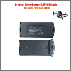 L200 Pro Max GPS Drone Battery 7.4V 1600MAh L200 Mini Rechargeable Battery For L200 Li-po Battery Packs Quadcopter Accessoires