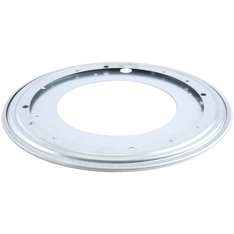 2 Pack Lazy Susan Hardware 12 Inch, 360° Rotating Bearing Plate 5/16Inch Thick, 750Lbs Heavy Duty Swivel Base Durable