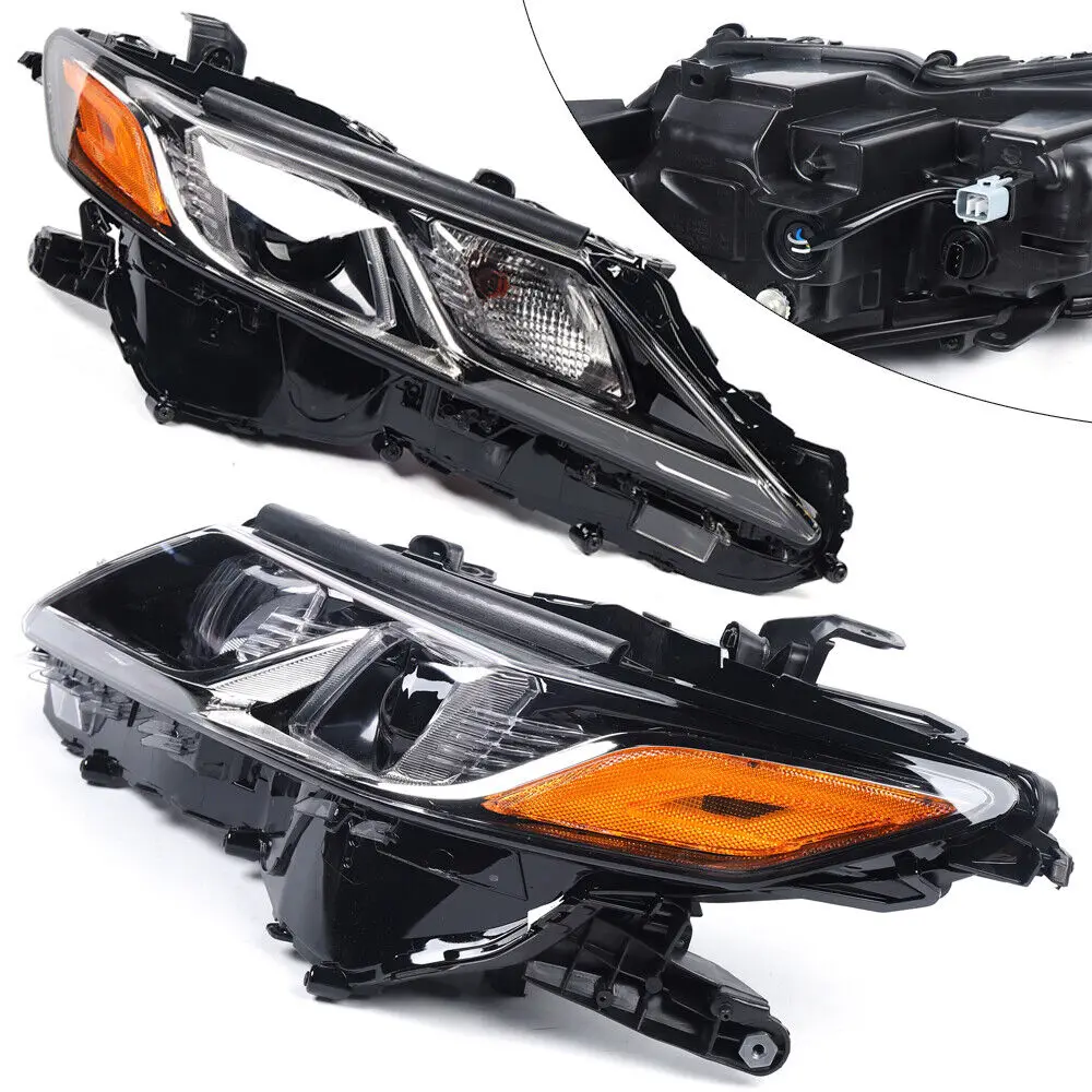 

For Toyota Camry LE SE 2018 2019 20 21 Headlamp Pair Right & Left Led Headlights