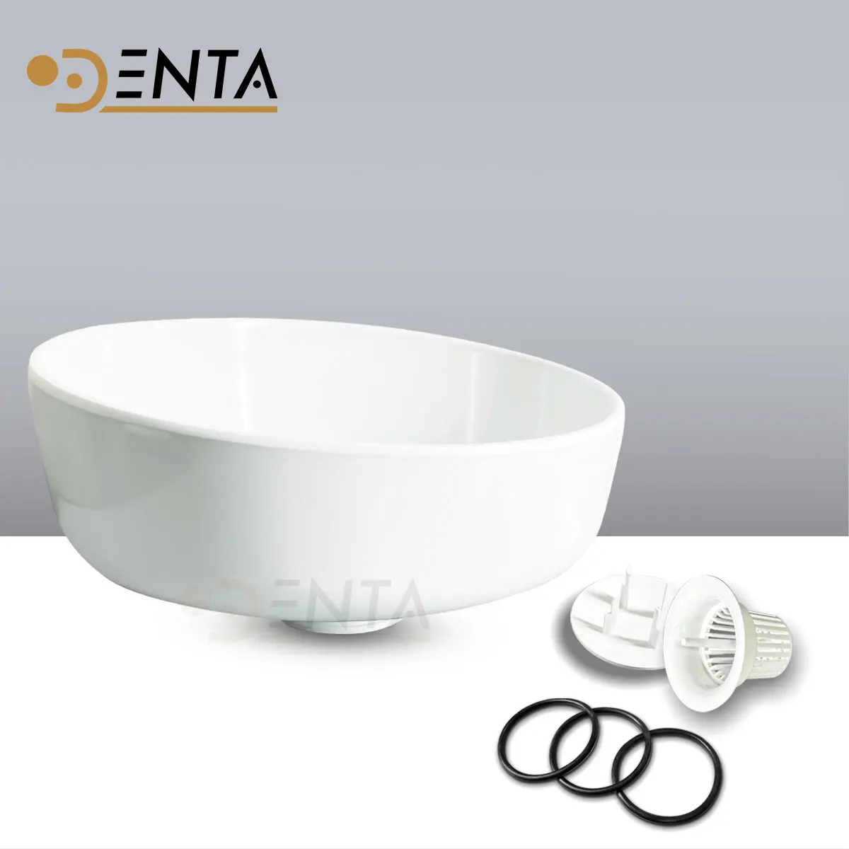 Dental Spittoon Basin Fit Fashident Acrylic Imitation Ceramic Plastic Mouthwash Bowl Dental Unit Chair Dentist Tools