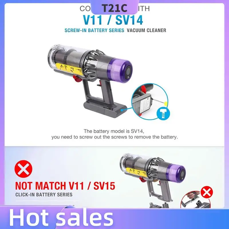 

T21C 2X Main Body Assembly Housing Replacement For Dyson V11 SV14 Vacuum Cleaner Main Body Service Assembly Casing