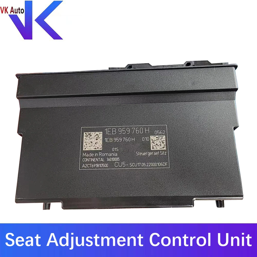 

For VW ID3 ID4 ID5 For Skoda Seat Adjustment Control Unit Module 1EB959760H 1EB 959 760H