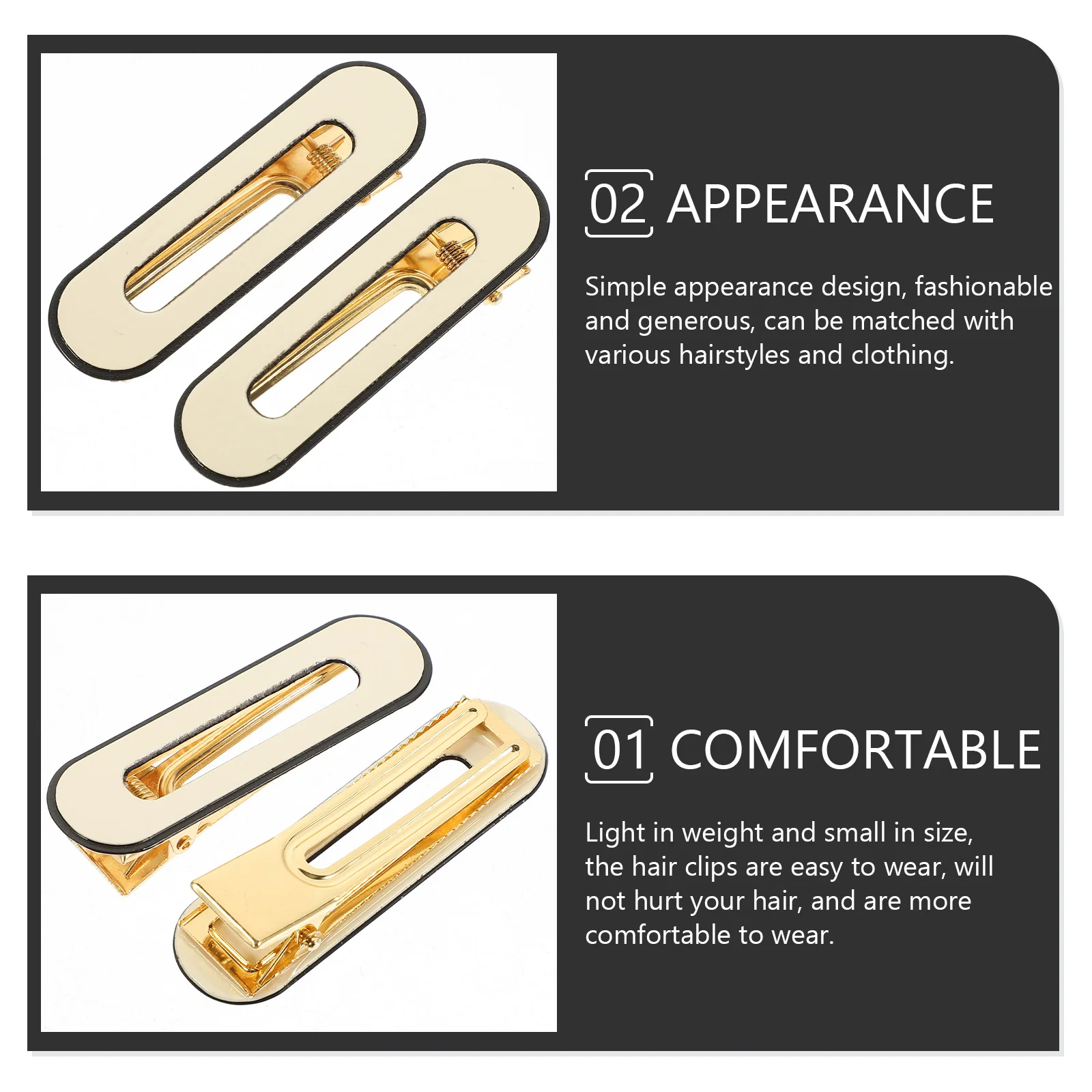 

12Pcs Duckbill Hairpins Plaid Styling Hair Clips No Crease Hair Accessories for Party Banquets Party Headdress