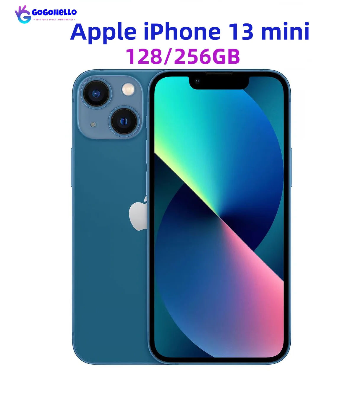 Oryginalny odblokowany smartfon Apple iPhone 13 mini 5.4" 4 GB RAM 128/256 GB ROM A15Bionic Face ID NFC Dual 12MP 5G 98% Nowy