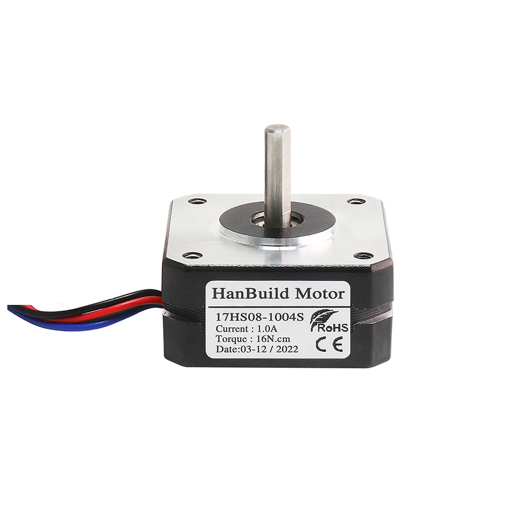 1PCS Nema17 Stepper Motor2 phase 1,8degreecold operation  20mm 1A 16N.cm 42 Step Motor 4-Lead 17HS08-1004S Small motor short For