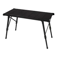 Height Adjustable Camping Table Outdoor Portable Grill Picnic Folding Table Tourist Lightweight Simple Stolik Camping Stuff 0