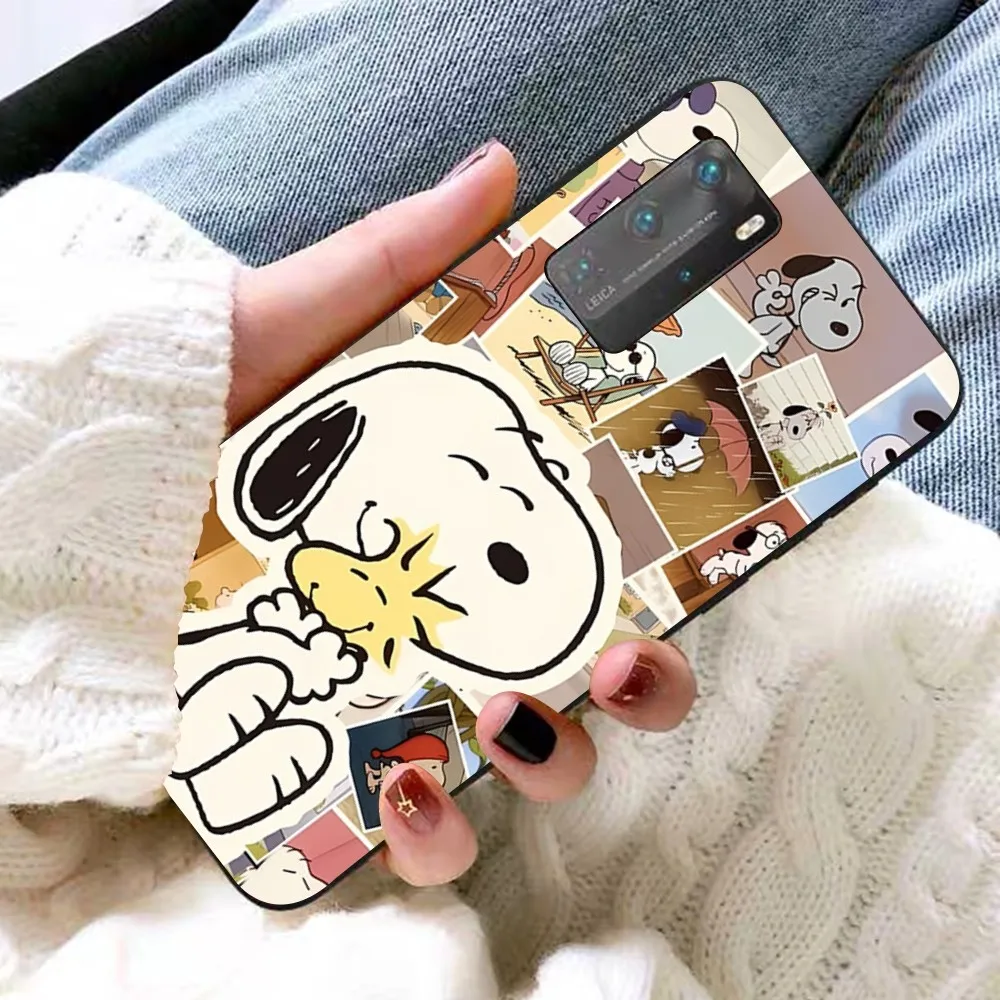 Cartoon S-Snoopys-Dog Mousepad For Huawei P 8 9 10 20 30 40 50 Pro Lite Psmart Honor 10 lite 70 Mate 20lite