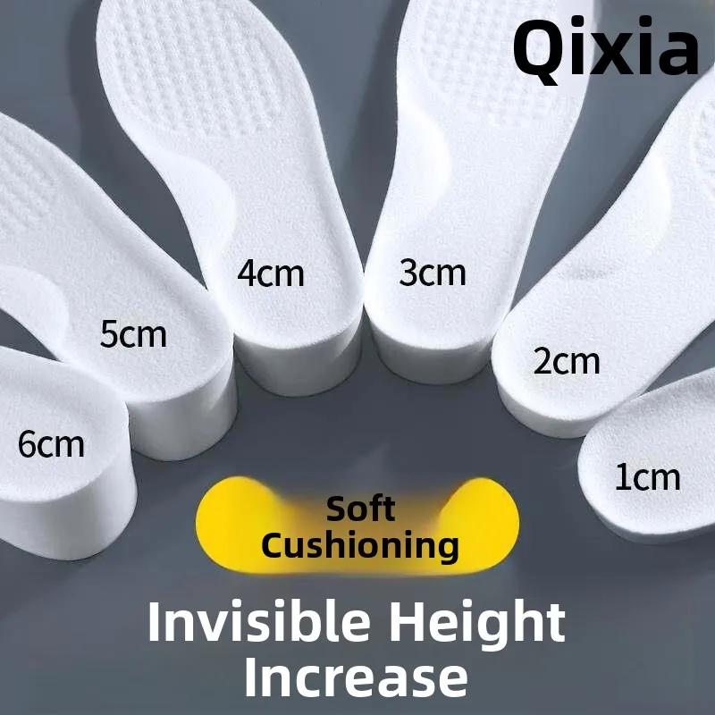 Invisible Heightening Shoe Inserts Women's Men's Anti-Sink Arch Support Comfortable 5cm Thickening Pads Spring 2026 Qi Sheng ...