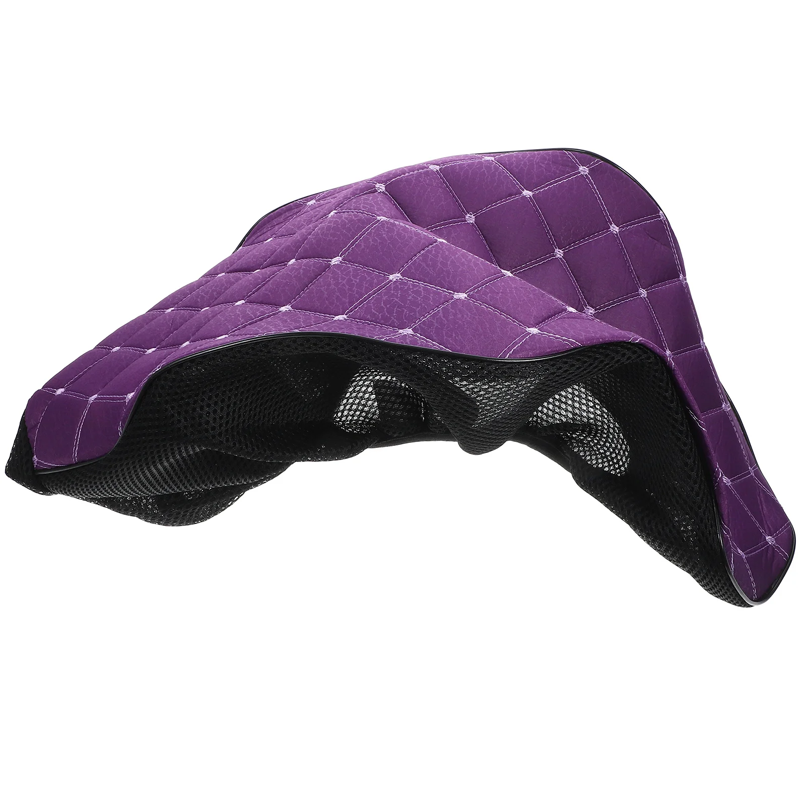 

Motorcycle Seat Cover Linen Mesh Breathable Anti-Slip Cushion For Scooter Electric Bike Durable Shock Absorption Fit