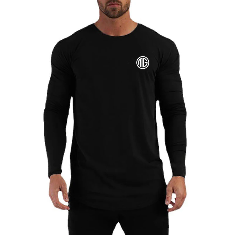 camiseta-masculina-de-manga-longa-para-treino-estilo-casual-algodao-slim-impressao-solida-respiravel-para-outono-e-inverno
