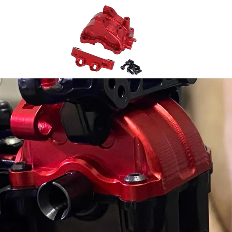 

ABUM-RC автомобильная передняя и задняя крышка коробки передач, кронштейн, крепежный комплект сиденья для 1/10 TAMIYA TT02/TT02T, аксессуары для обновления радиоуправляемого автомобиля