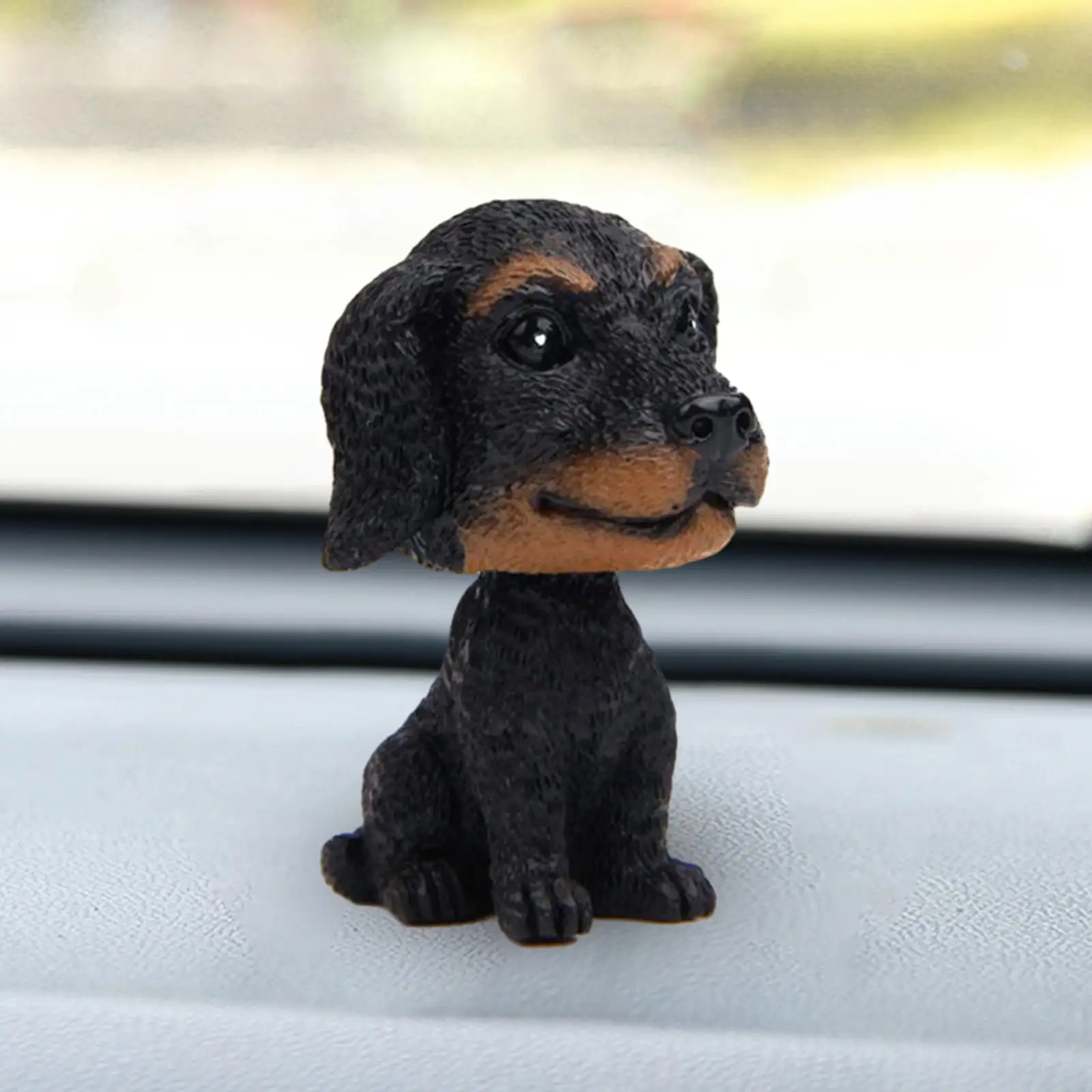 かわいい彫刻樹脂製車のダッシュボード工芸品、車のインテリアアクセサリーや車愛好家へのギフトに。