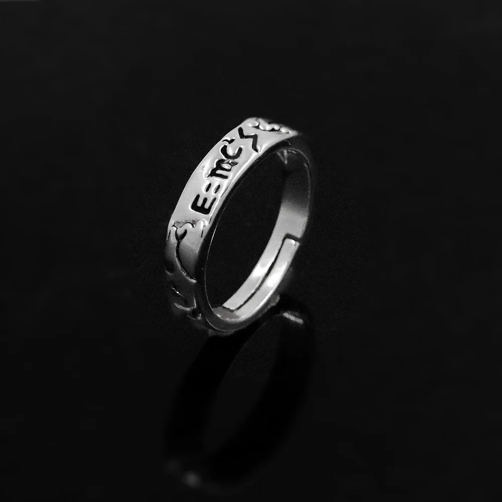 Ishigami Senku Omaki Daiki Amber Popular Anime Two-dimensional Peripheral Character Rings with The Same Style Fashion Jewelry